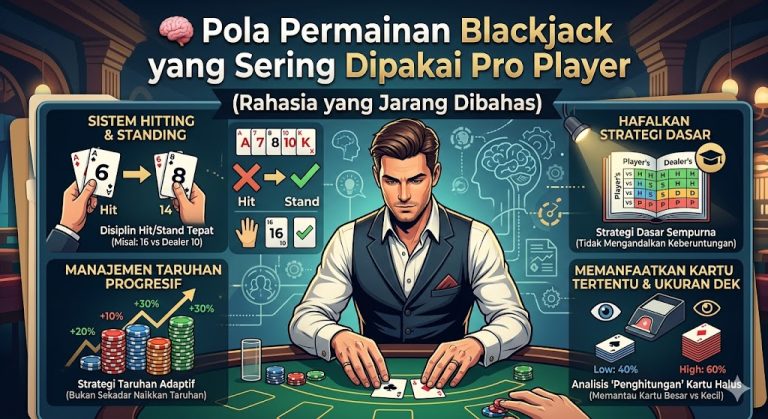 pola permainan blackjack